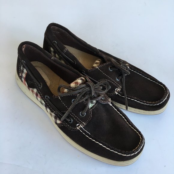 Sperry Bluefish Tie-Stripe 2-Eye Boat Shoe